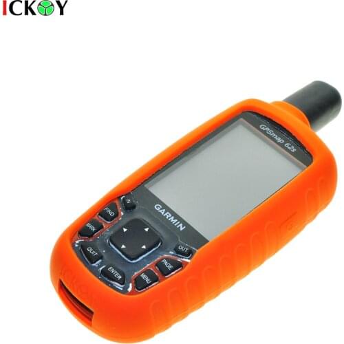 Silicone Protect Orange Case Anti-Knock for Garmin GPS GPSMAP 62 64 62s 62sc 62st 62stc 64st 64sc 63scx 63s 65 65s 65st