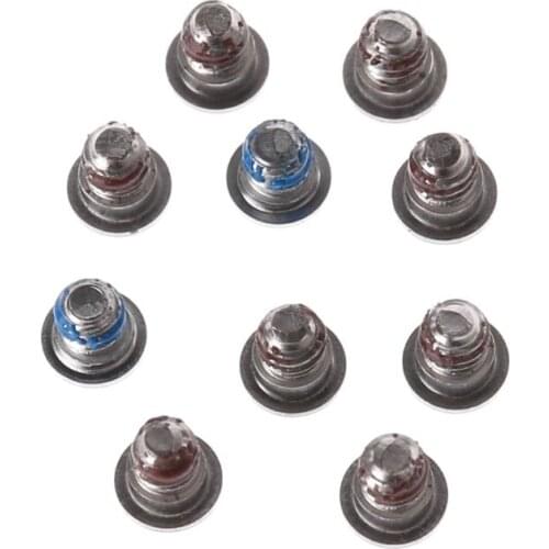 10pcs Screws For MacBook Pro Retina 13.3 inch 15.4 inch A1502 A1425 A1398 Bottom Back Case Cover Screws