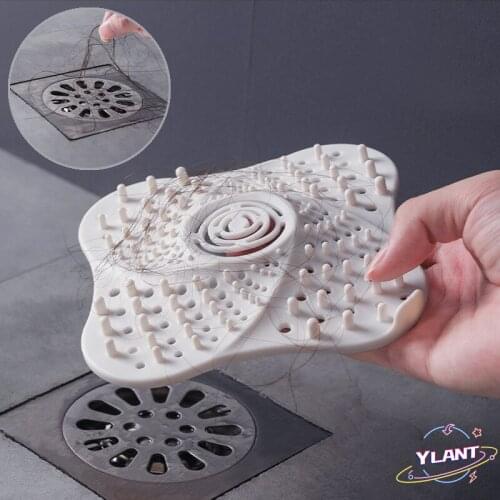 Hair Stoppers Anti-blocking Hair Catcher Plug Trap Shower Floor Drain Covers Sink Strainer Filter Bathroom Kitchen Accessories