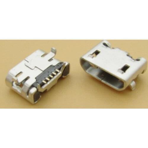 10pcs New high quality mini micro USB connector connector for Alcatel One Touch Idol 4 USB charging port replacement parts