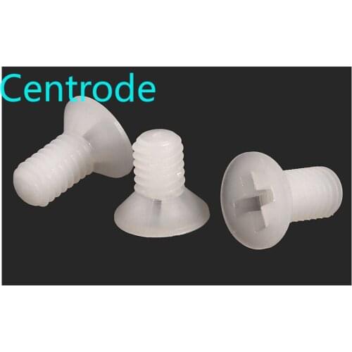 KM nylon sink head cross screw flat head screw plastic screw plastic screw M2.5M3M4M5M6M8 20PCS