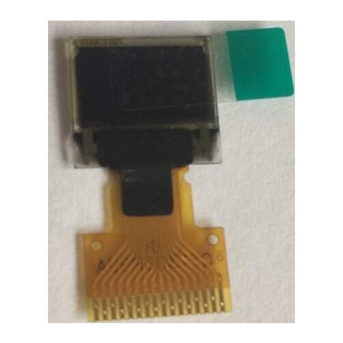 0.42 inch white OLED display screen SSD1306 drive IC 4-wire SPI I2C IIC 16pin 74*40