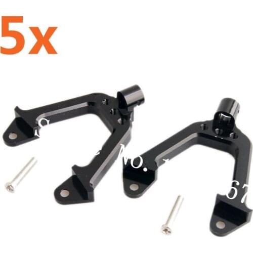5 Pairs/lot Axial SCX10 Parts SCX-10 SCX10-12 RC Aluminum Rear Shock Tower For 1/10 Scale Models RC Car Rock Crawler Upgrade