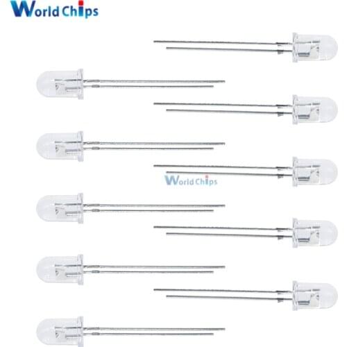 50Pcs 5mm 850nm IR infrared LED Lamp