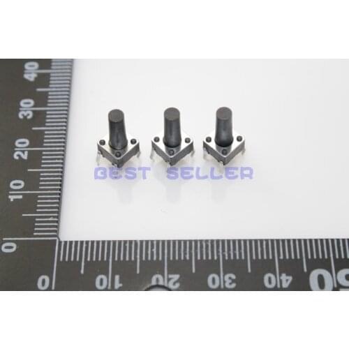 50pcs Tact Switch Micro switch 6*6*12 6mm*6mm*12mm H12mm Through Hole SPST-NO