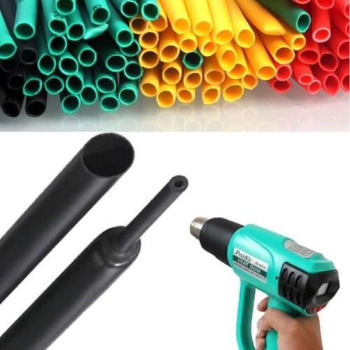 530pcs/set Heat Shrink Tubing Insulation Shrinkable Sleeve Electronic Assortment Wire Cable Tube Polyolefin Flame Retardant S9F4