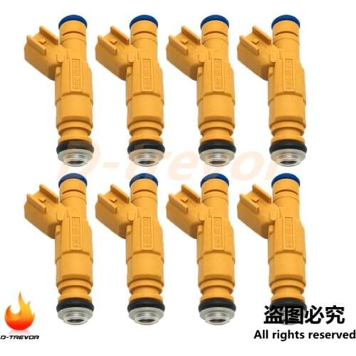 8PCS Fuel Injector 0280155857 XW7E-A5B For Ford E-350 F-250 F-350 6.8L Mercury Lincoln 4.6L
