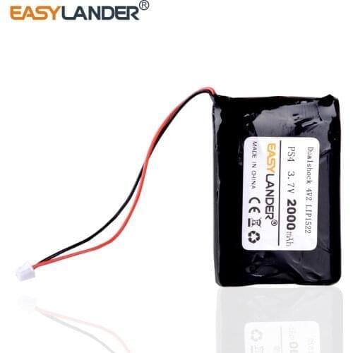 3.7V 2000mAh Rechargeable Battery For SONY Dualshock 4 V2 Wireless Controller Playstation GamePad PS4 Controller LIP1522