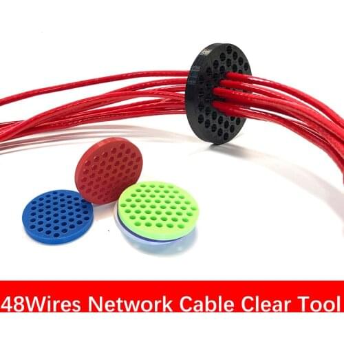 DEBROGLIE Lotus Root Type Carding Apparatus cable comb Network machine Wire Harness Arrangement tidy tools for computer room