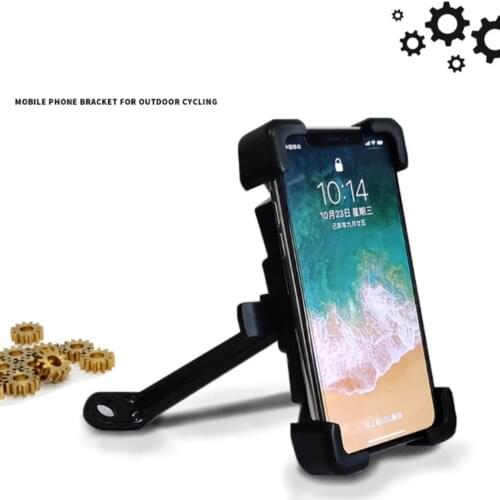 4.7-6.5 inch Phone Holder Motorcycle QC3.0 Wireless Charger Handlebar Bicycle Bracket Quick Charge USB Charger GPS Mount Bracket