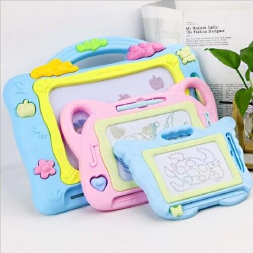 Children draw drawing boards Color magnetic clipboard Childrens educational board Baby doodle toy