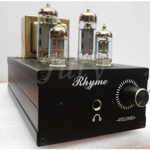 6J1+6P1 electronic tube bile headphone amplifier, HiFi pre-DIY finished product, frequency response 20HZ-20KHZ