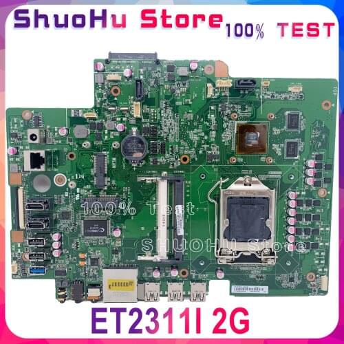 KEFU All-in-One ET2311I For ASUS ET2311I ET2311 Motherboard 2GB Tested 100% Work Original Mainboard