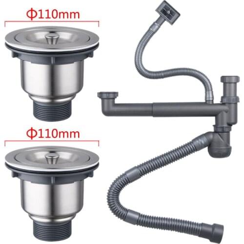 Kitchen Sink Drain Stopper (3-1/2-Inch) Sewer pipe downcomer Kitchen sink accessories