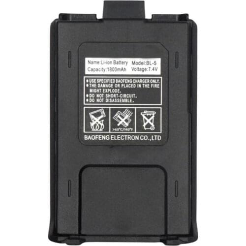 800mah BL-5 Original Li-Ion Baofeng uv5r Battery For Radio Walkie Talkie Accessories Baofeng UV 5R Uv-5re 5ra Uv 5r Battery