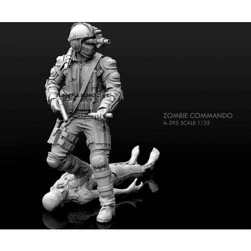 1/35 Resin soldier model kits toy self-assembled A-295