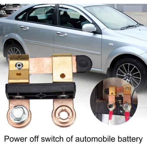Car Modification Practical Anti-corrosive Blade Disconnect Switch Sturdy Disconnect Switch High Strength for Car
