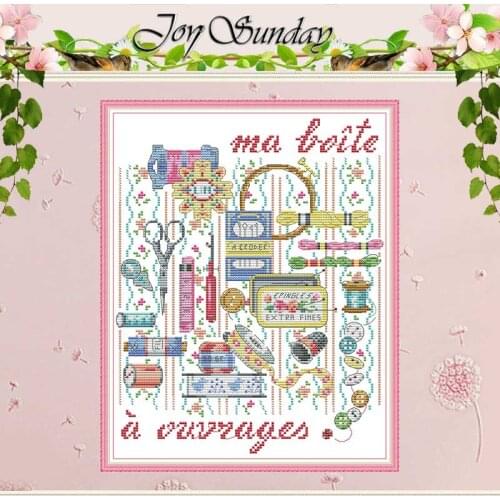 Sewing Set Patterns Counted Cross Stitch Handmade Cross Stitch 11CT 14CT printed Cross Stitch Kits Embroidery for Needlework