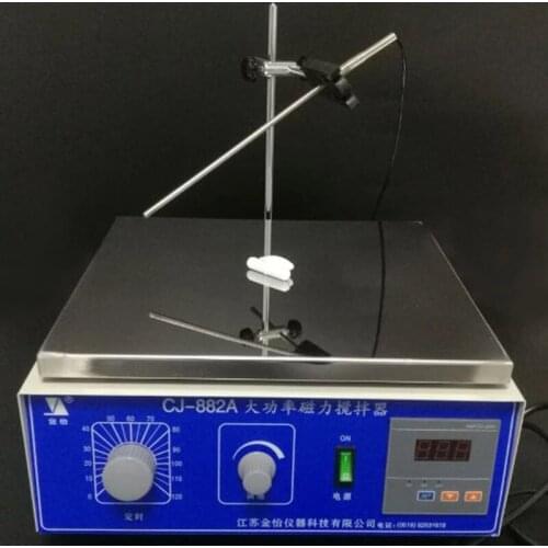 New 10L Digital Thermostatic Magnetic Stirrer mixer with hotplate CJ-882A High quality