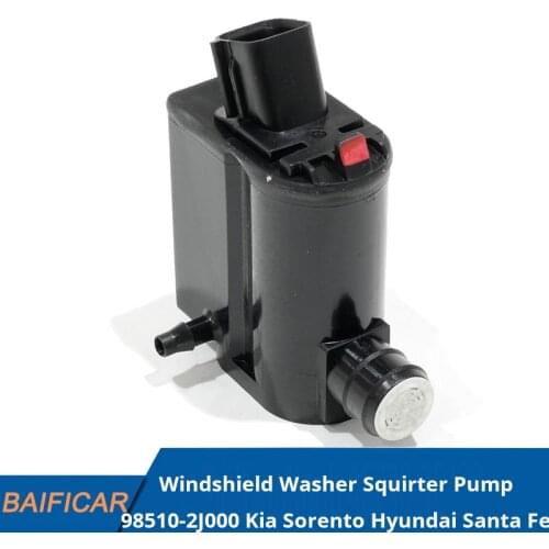 Baificar Brand New Genuine Windshield Washer Squirter Pump 98510-2J000 For Kia Sorento Hyundai Santa Fe