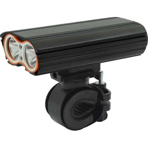 2*XML T6 LED Bike Front Light 4 Modes Super Bright Bicycle Headlamp USB Rechargeable Mountain Bike Light Cycling Headlight