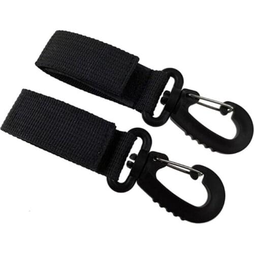 Portable Stroller Hooks Adjustable Multi-purpose Light Weight Organizer Clip for Extra Hanging Storage Free Your Hands H3CD