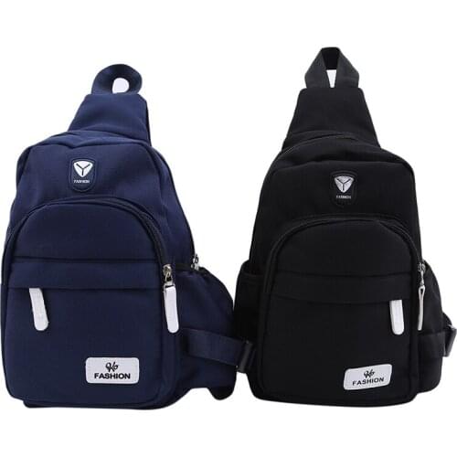 School Summer Short Trip Messengers Bag Women Shoulder Bags Oxford Crossbody Bags Multi-pocket Sling Bag