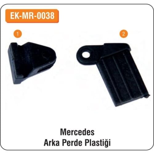 ALTEC Mercedes For Rear Curtain Plastic-EK-MR-0038