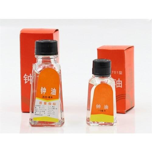 15ml 30 Ml Watch Oil for Pocket Watch All Watches Lubricating Clock Lubricant Oil Cleaning Watch Tool Accessories