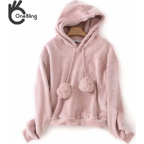 OneBling Za Woman 2021 Hoodies Traf Hooded Fleece Solid Regular Casual Harajuku Sweatshirt Women Moletom Feminino Sudaderas