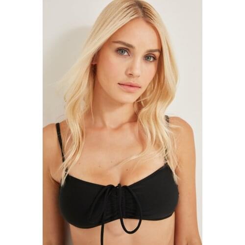 C & City Women Strapless Bikini Top 2956 Black