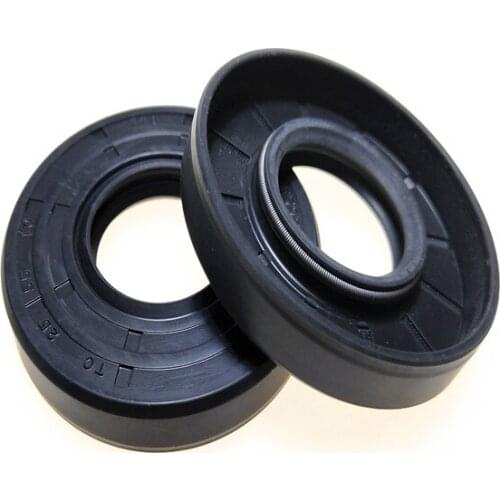 10PCS ID24 and 25mm inner diameter 24mm and 25mm black color NBR oil sealings NBR oil seals TC NBR oil sealing