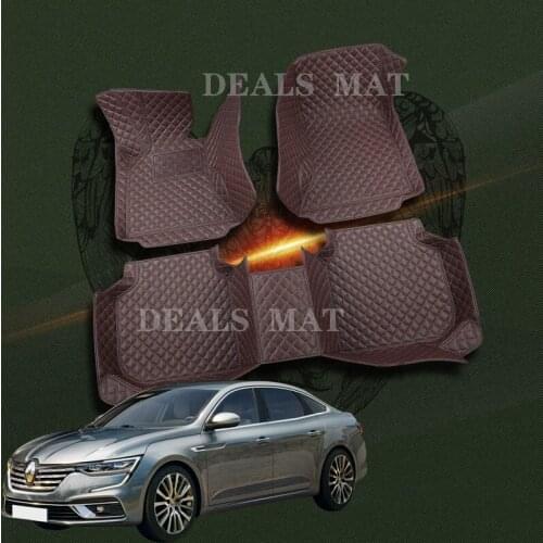 Car floor mats for renault kadjar talisman fluence megane 2 logan kaptur laguna 3 logan kangoo 2 sport car floor mats