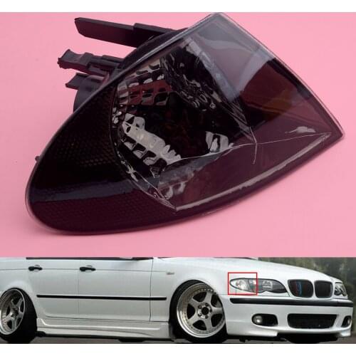 Car Front 63136902766 Right Turn Signal Indicator Corner Light Housing Without Bulb Fit For BMW 3 Series E46 Sedan