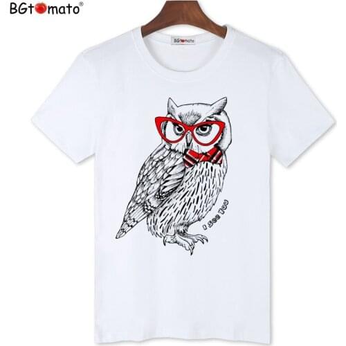 BGtomato Hot dale Super cool wol t shirt New arrival funny t shirts summer Tops anime casual fitness t shirt men
