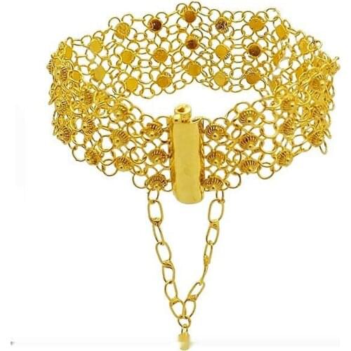 Silver Gold Plated Coriander Bracelet