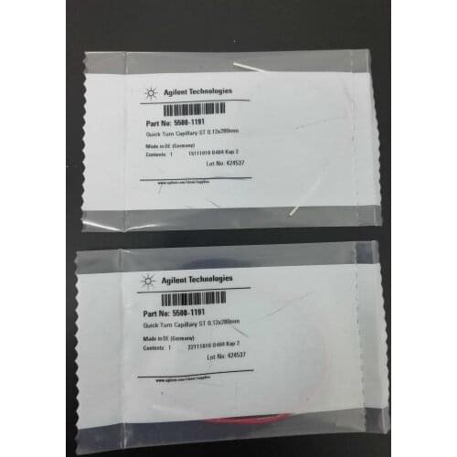 For Agilent pipeline, 5500-1191. Connect The Column To The Detector 280mm