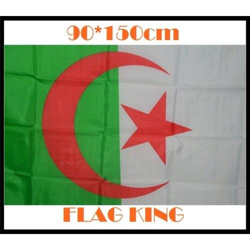 90 x 150cm Algeria flag National Flag Banner Office Activity parade Festival Home Decoration