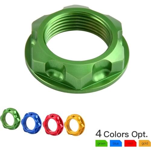 Steering Stem Nut Bolt For Kawasaki KX 125 250 250F 450F KLX450R KXF 450 For Suzuki RMZ RMX250 DRZ 400S/SM/E For Yamaha WR250R/X