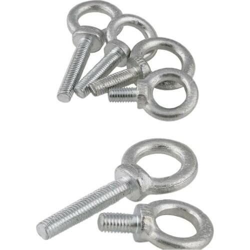 M12 - M20 plated white zinc ring screws lengthened ring bolts ring screws