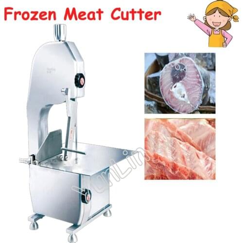 Commercial Bone Cutting Machine Frozen Meat Cutter 220V 750W Bone Cutter Machine Fish Cut