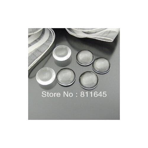 16MM Round Flat Back clear Crystal glass Cabochon,Top quality;clear cabochon title;cabochon;sold as 200pcs per packge