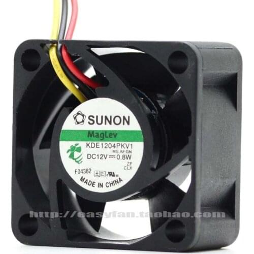 Brand new SUNON KDE1204PKV1 4020 12V 0.8W 4CM Maglev cooling fan