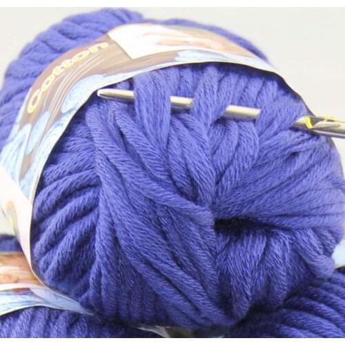 LOT Color optional 1 BallsX50g Special Thick Worsted 100% Cotton Knitting Yarn 422-24