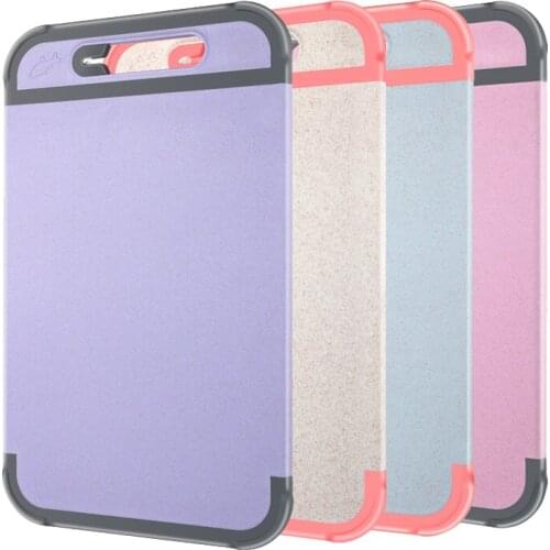 Wheat Chopping Board Vgetable Board Fruit Cutting Board Panel solid Kitchen Cut Wood Cutting Board Kitchen Stuff