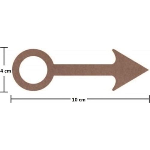 Special 3 Mm Can Be Painted Miniature Gadgets 30Adet Arrow 10x4cm paintable decorative objects декоративные предметы под роспись