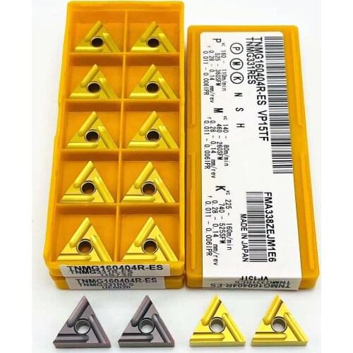 TNMG160404 TNMG160404R US735 UE6020 VP15TF High-quality carbide turning tool TNMG turning insert cutting tool