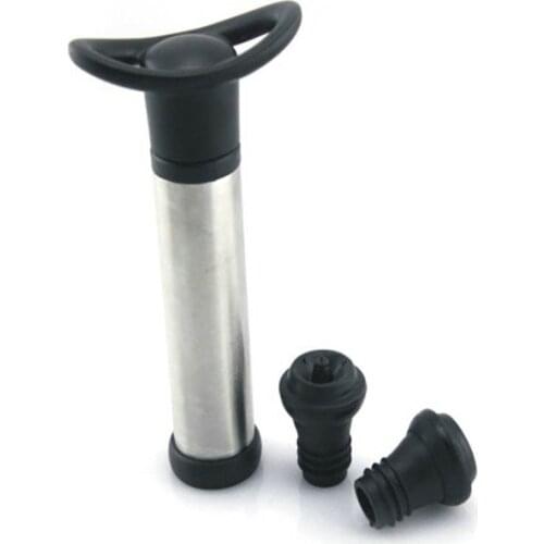 2Pcs Vacuum Suction Vacuum Pump Preserver Stoppers Bar Accessories Rubber Wine Pump Sealer Wine Stopper Wine Drinks Bottle Hat