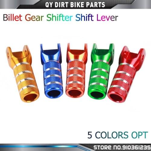 Billet Gear Shifter Shift Lever Tip Replacement For SX SXF EXC EXCF XCW XCF SMR CRF YZF WRF KXF KLX RMZ MX Enduro