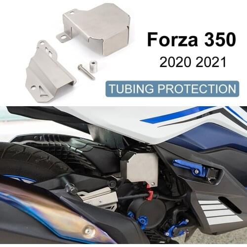For Honda Forza 350 Forza350 2021 2020 Tubing Protection Cover Motorcycle Coil Cup Cover Disc Cable Cover